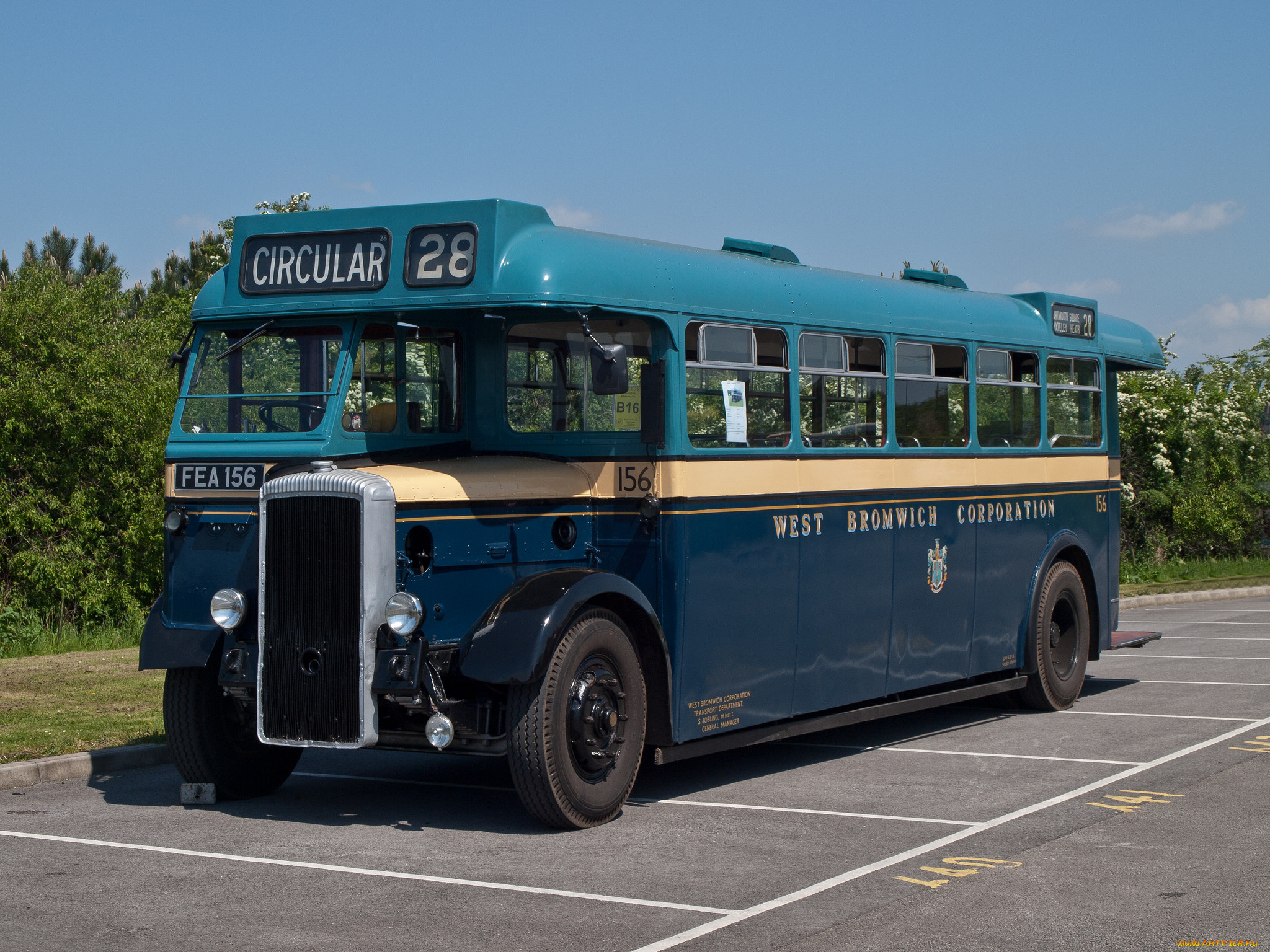 1952 daimler cvg5metro cammell west bromwich corporation 156, , , , , 